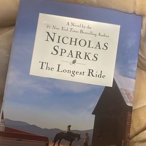 Nicholas Sparks-THE LONGEST RIDE Hardback Novel